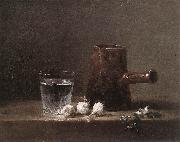 jean-Baptiste-Simeon Chardin Water Glass and Jug oil painting reproduction